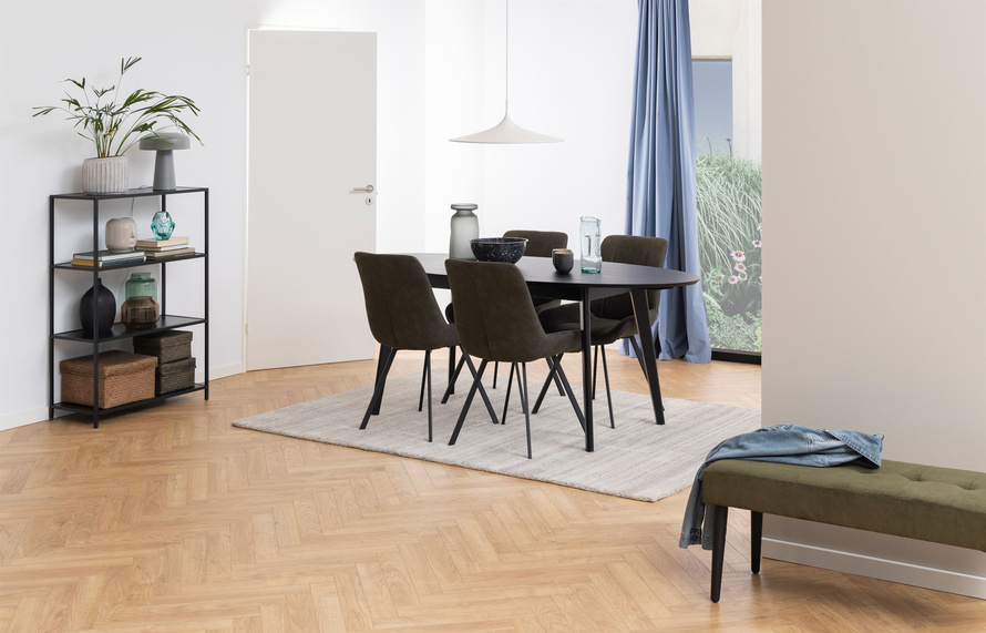 Waylor Esszimmerstuhl Grau