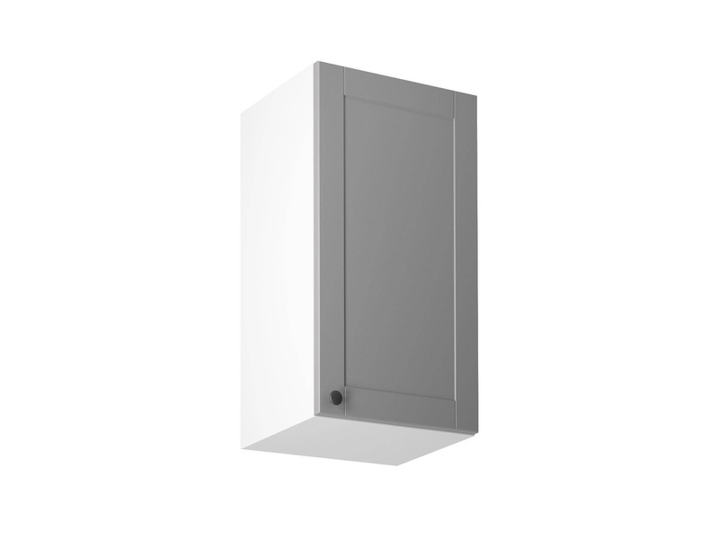 Obere Küchenmöbel mit 1 Tür G40 P/L Linea Grau Matt