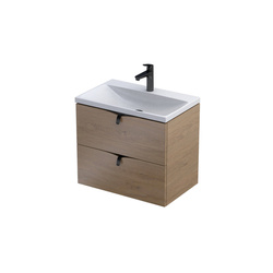 Oristo Waschbeckenunterschrank SIENA COMPACT 60 cm Helles Holz