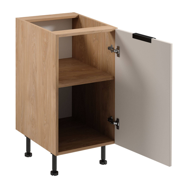 Küchenunterbau-Schränke 1D Sorento D45 P/L Puccini Beige Matt