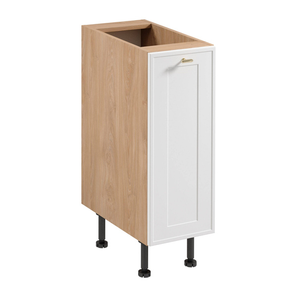 Unterschrank 1D Sorento D30 P/L Puccini Weiß Matt Rahmen