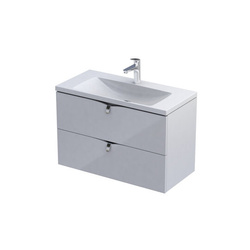 Oristo Waschbeckenunterschrank SIENA COMPACT 80 cm Weiß